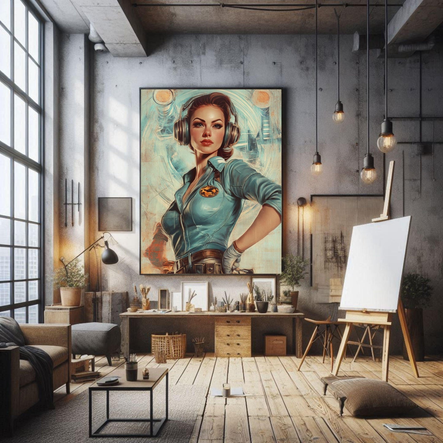 ✨ RETRO FUTUR MECHA WOMENS — Starship Series #71 - Aura Studio Déco