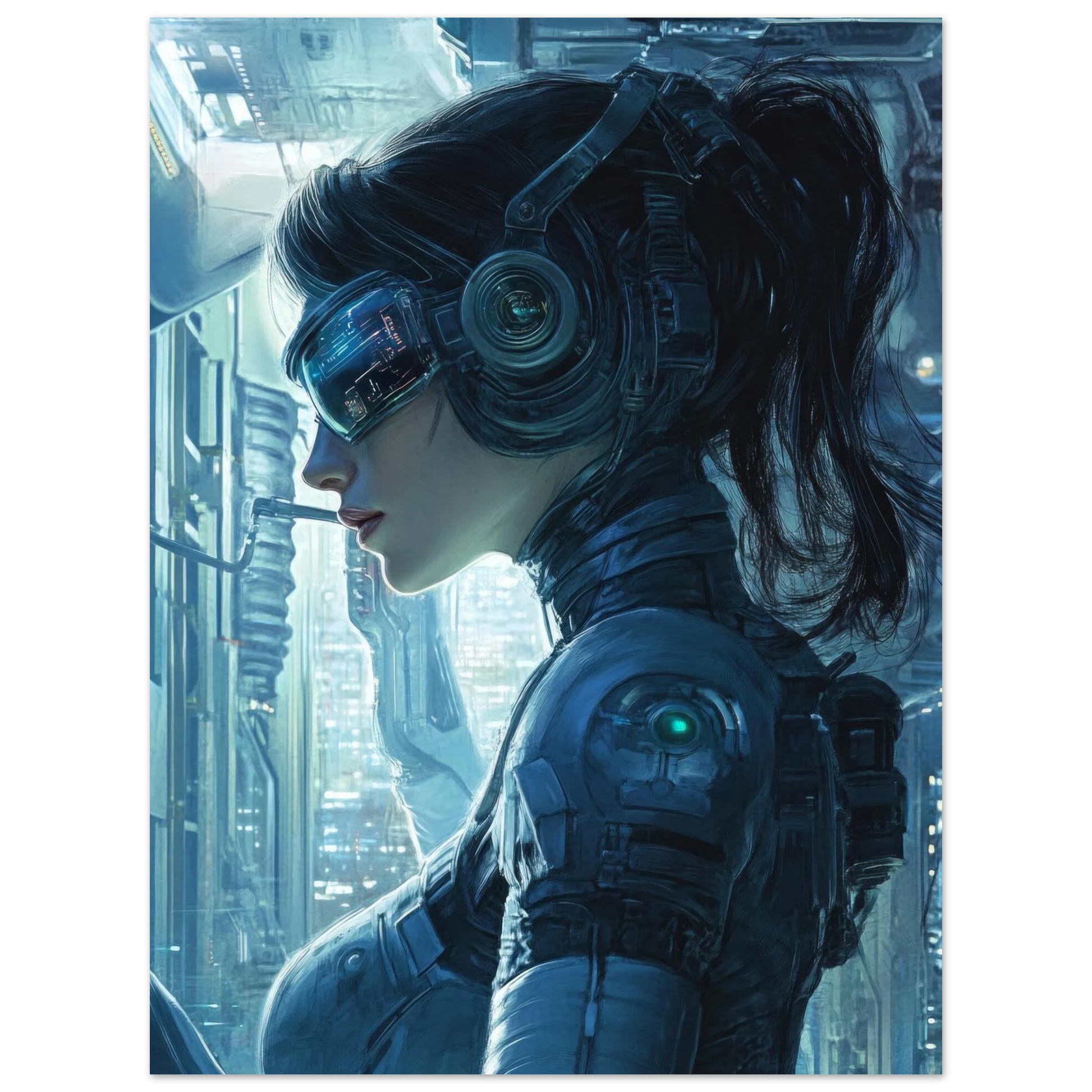 ✨ RETRO FUTUR MECHA WOMENS — Starship Series #74 - Aura Studio Déco