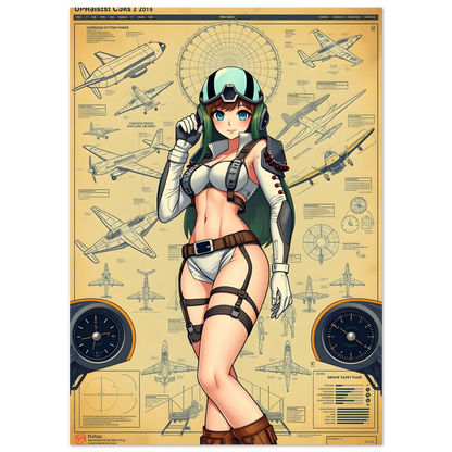 🌸🪐🎀👽Création Anime Rétro Sci-Fi ☄️22 - Aura Studio Déco