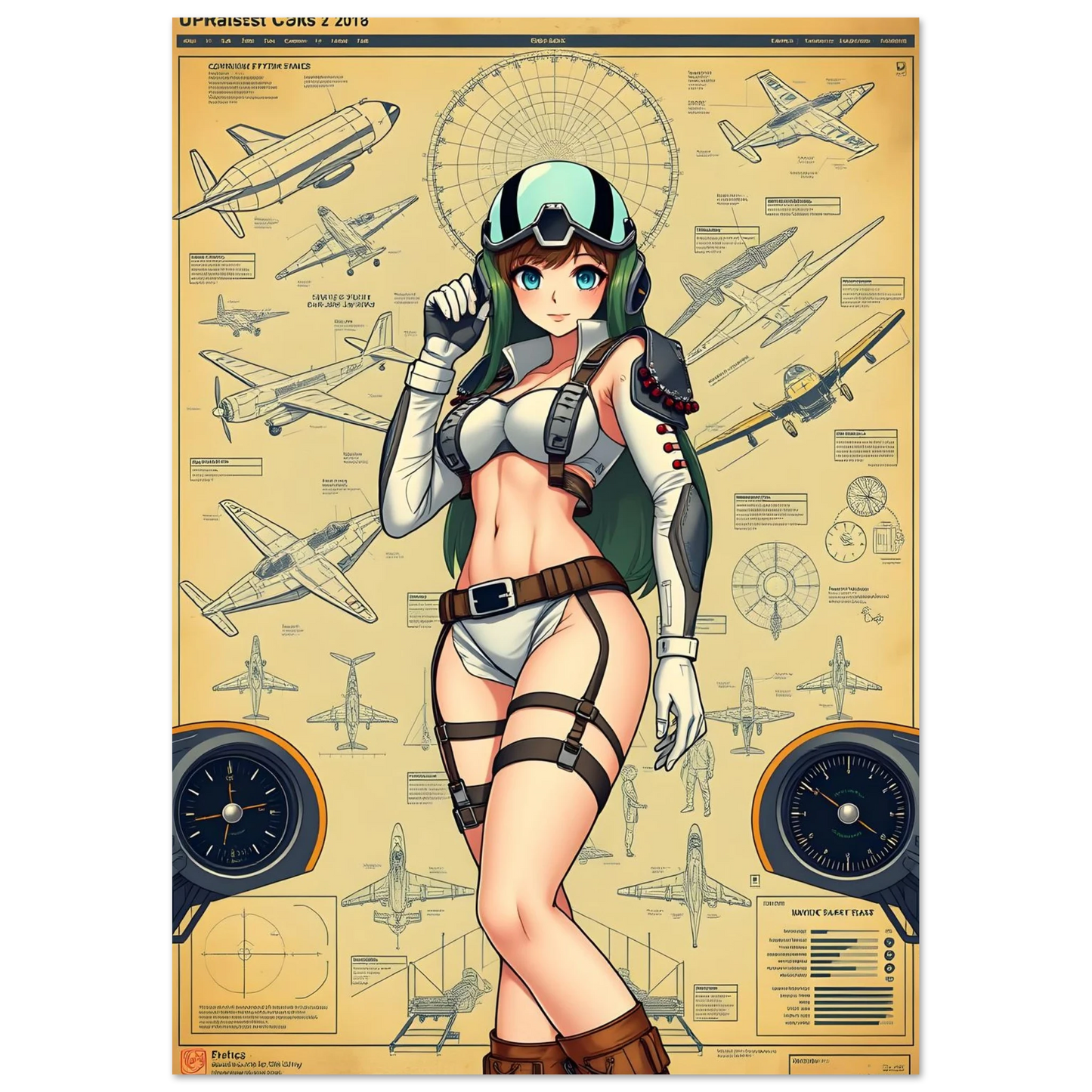 🌸🪐🎀👽Création Anime Rétro Sci-Fi ☄️22 - Aura Studio Déco