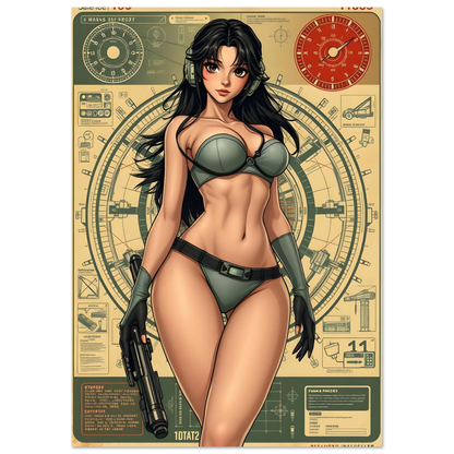 🌸🪐🎀👽Création Anime Rétro Sci-Fi ☄️20 - Aura Studio Déco
