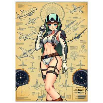 🌸🪐🎀👽Création Anime Rétro Sci-Fi ☄️22 - Aura Studio Déco