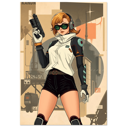 🌸🪐🎀👽Création Anime Rétro Sci-Fi ☄️47 - Aura Studio Déco