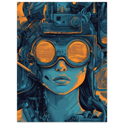 ✨ RETRO FUTUR MECHA WOMENS — Starship Series #25 - Aura Studio Déco