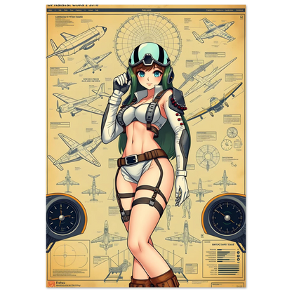 🌸🪐🎀👽Création Anime Rétro Sci-Fi ☄️22 - Aura Studio Déco