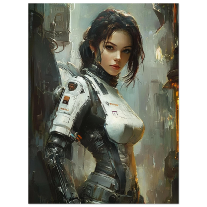 ✨ RETRO FUTUR MECHA WOMENS — Starship Series #22 - Aura Studio Déco