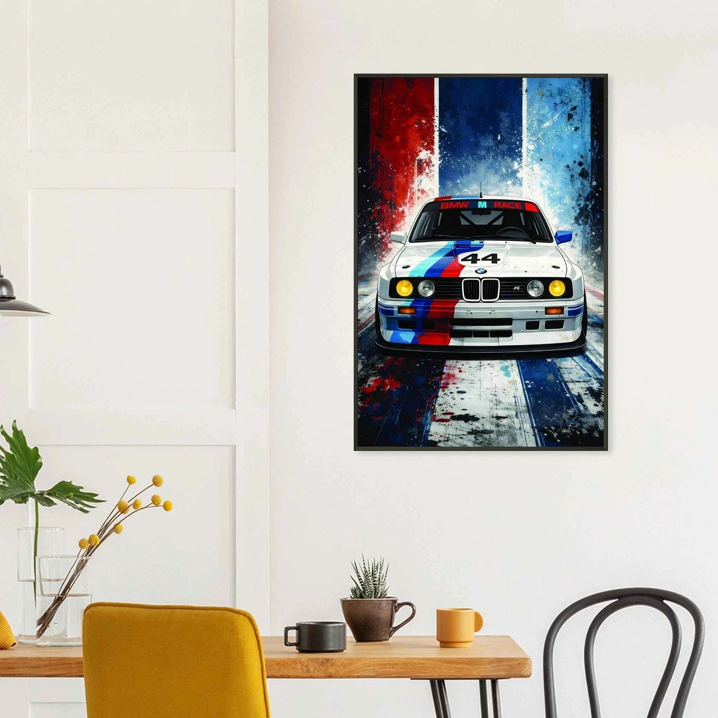 🏎️🏁Affiche Automobile Art' Sport 1 Encadrée - Aura Studio Déco