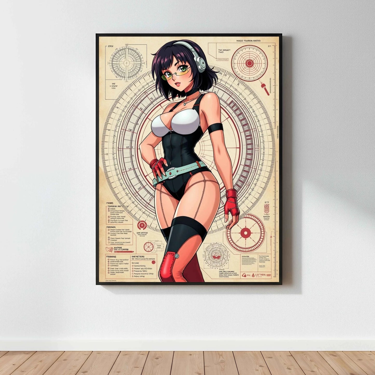 🌸🪐🎀👽Création Anime Rétro Sci-Fi ☄️29 - Aura Studio Déco
