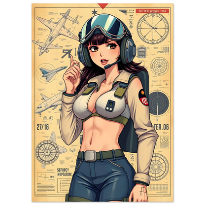 🌸🪐🎀👽Création Anime Rétro Sci-Fi ☄️3 - Aura Studio Déco