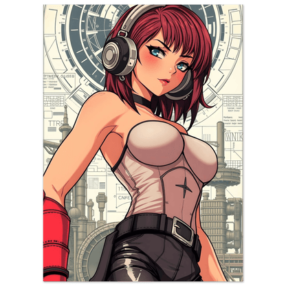 🌸🪐🎀👽Création Anime Rétro Sci-Fi ☄️43 - Aura Studio Déco