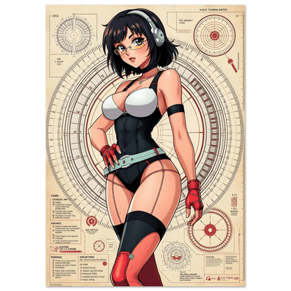 🌸🪐🎀👽Création Anime Rétro Sci-Fi ☄️29 - Aura Studio Déco