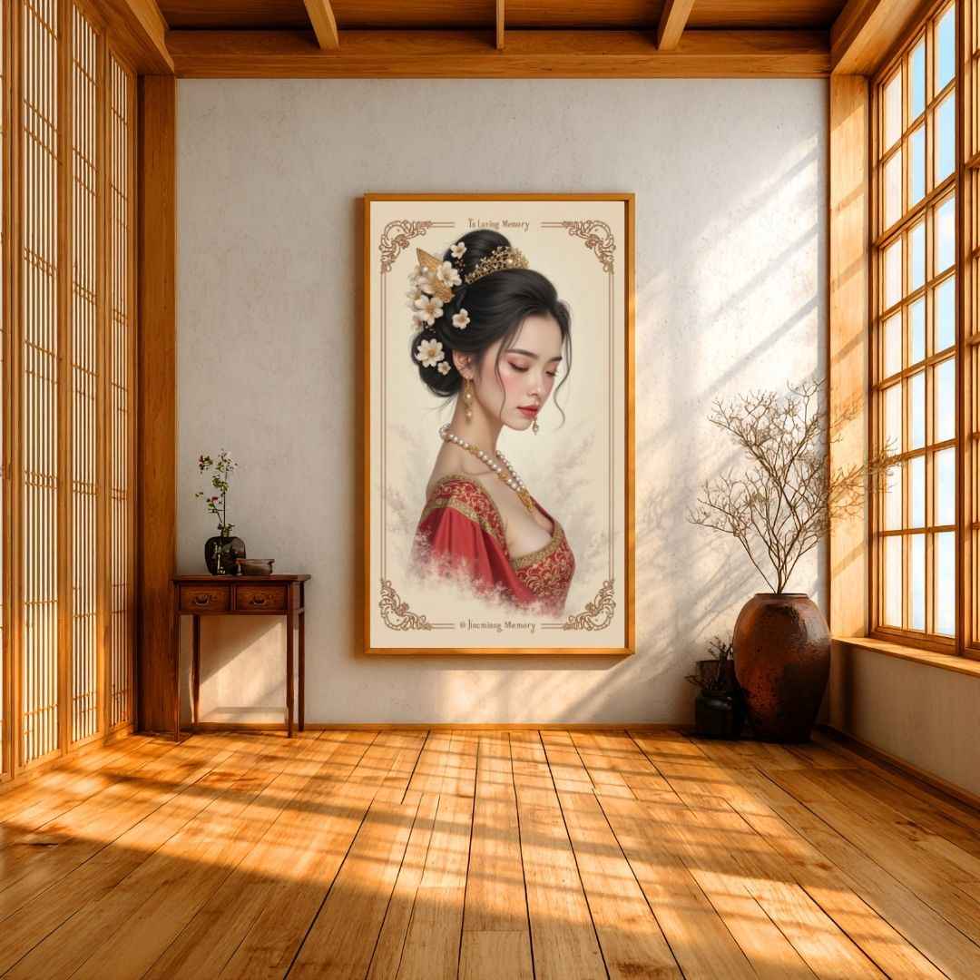 🇯🇵👘🪭🌸 Silhouette Nippone — N°28