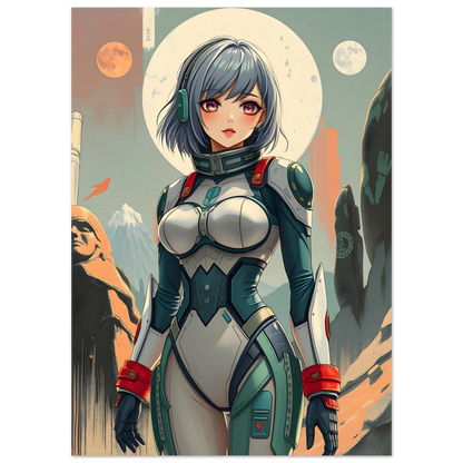🌸🪐🎀👽Création Anime Rétro Sci-Fi ☄️21 - Aura Studio Déco