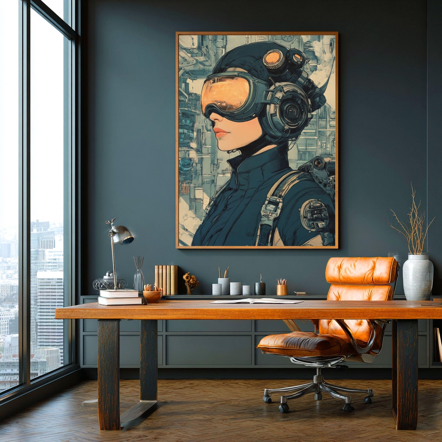 ✨ RETRO FUTUR MECHA WOMENS — Starship Series #20 - Aura Studio Déco