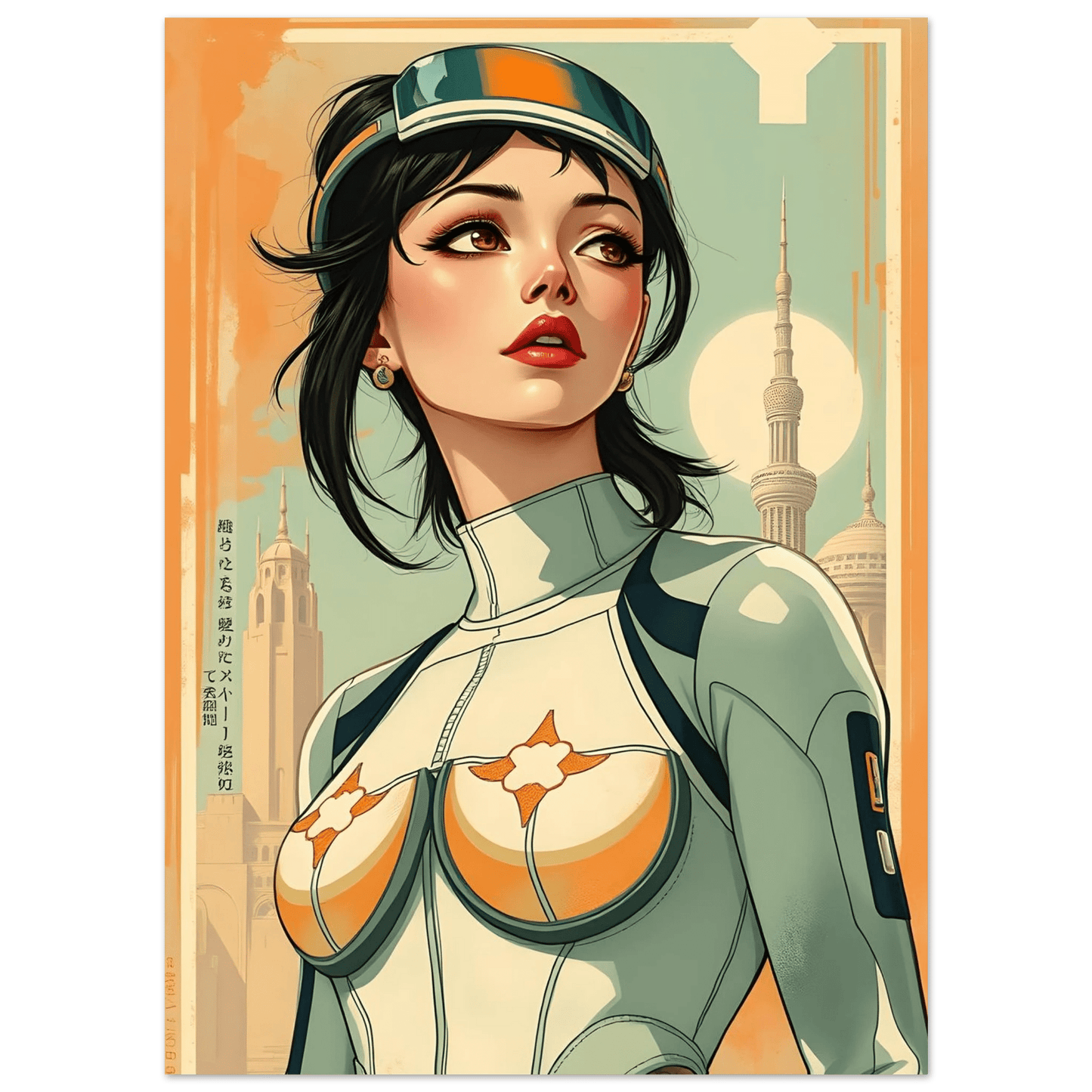 🌸🪐🎀👽Création Anime Rétro Sci-Fi ☄️33 - Aura Studio Déco
