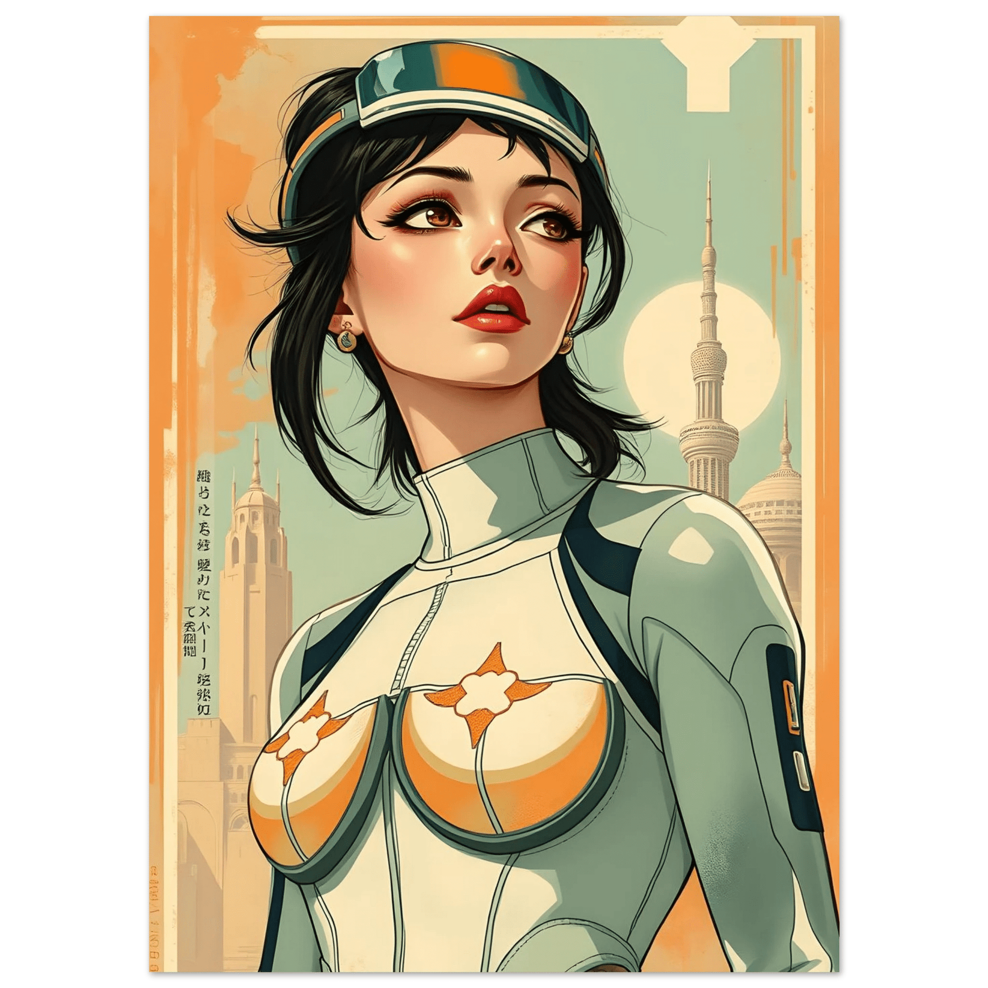 🌸🪐🎀👽Création Anime Rétro Sci-Fi ☄️33 - Aura Studio Déco