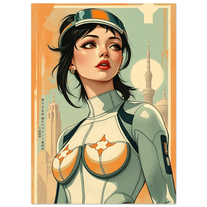 🌸🪐🎀👽Création Anime Rétro Sci-Fi ☄️33 - Aura Studio Déco