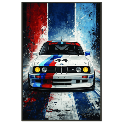 🏎️🏁Affiche Automobile Art' Sport 1 Encadrée - Aura Studio Déco