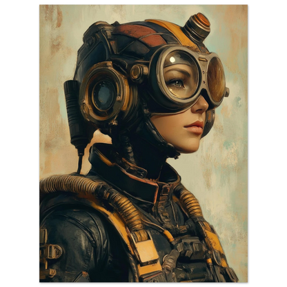 ✨ RETRO FUTUR MECHA WOMENS — Starship Series #69 - Aura Studio Déco