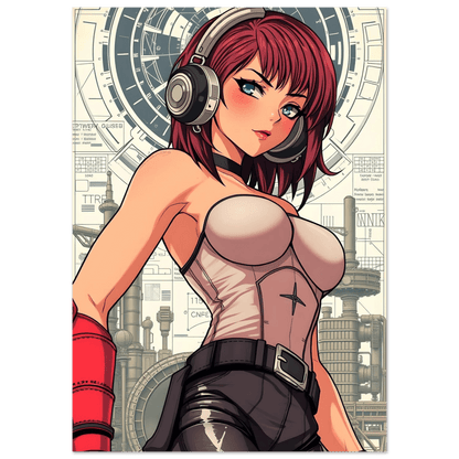 🌸🪐🎀👽Création Anime Rétro Sci-Fi ☄️43 - Aura Studio Déco