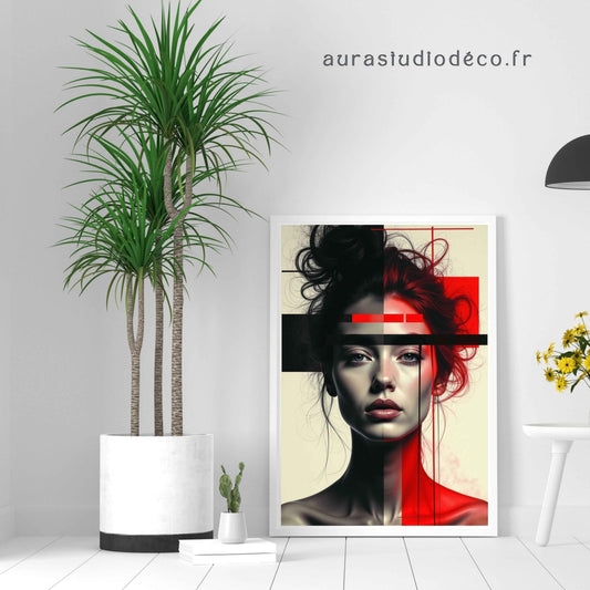 🌈𒄆🎸𒆙 Portraits Pop Art Abstrait 6🖌️