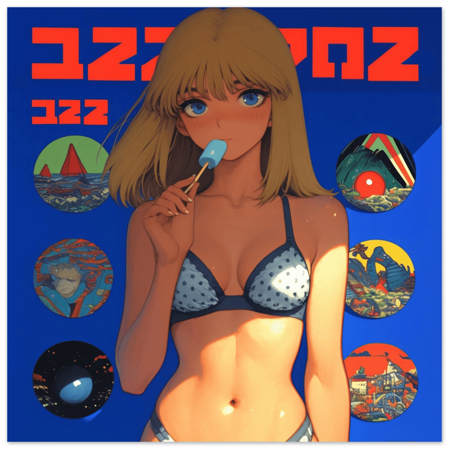 🐉🇯🇵💮 Anime Legend 38 affiche murale - Aura Studio Déco