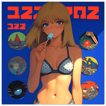 🐉🇯🇵💮 Anime Legend 38 affiche murale - Aura Studio Déco