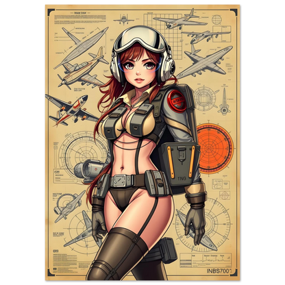 🌸🪐🎀👽Création Anime Rétro Sci-Fi ☄️8 - Aura Studio Déco