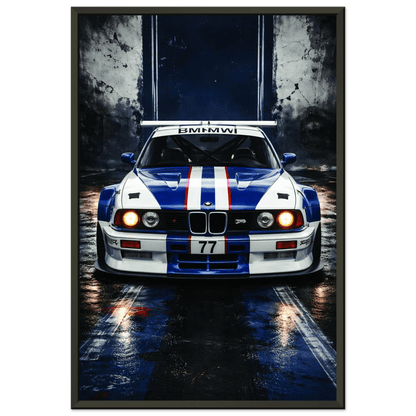 🏎️🏁Affiche Automobile Art' Sport 2 Encadrée - Aura Studio Déco