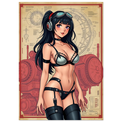 🌸🪐🎀👽Création Anime Rétro Sci-Fi ☄️25 - Aura Studio Déco