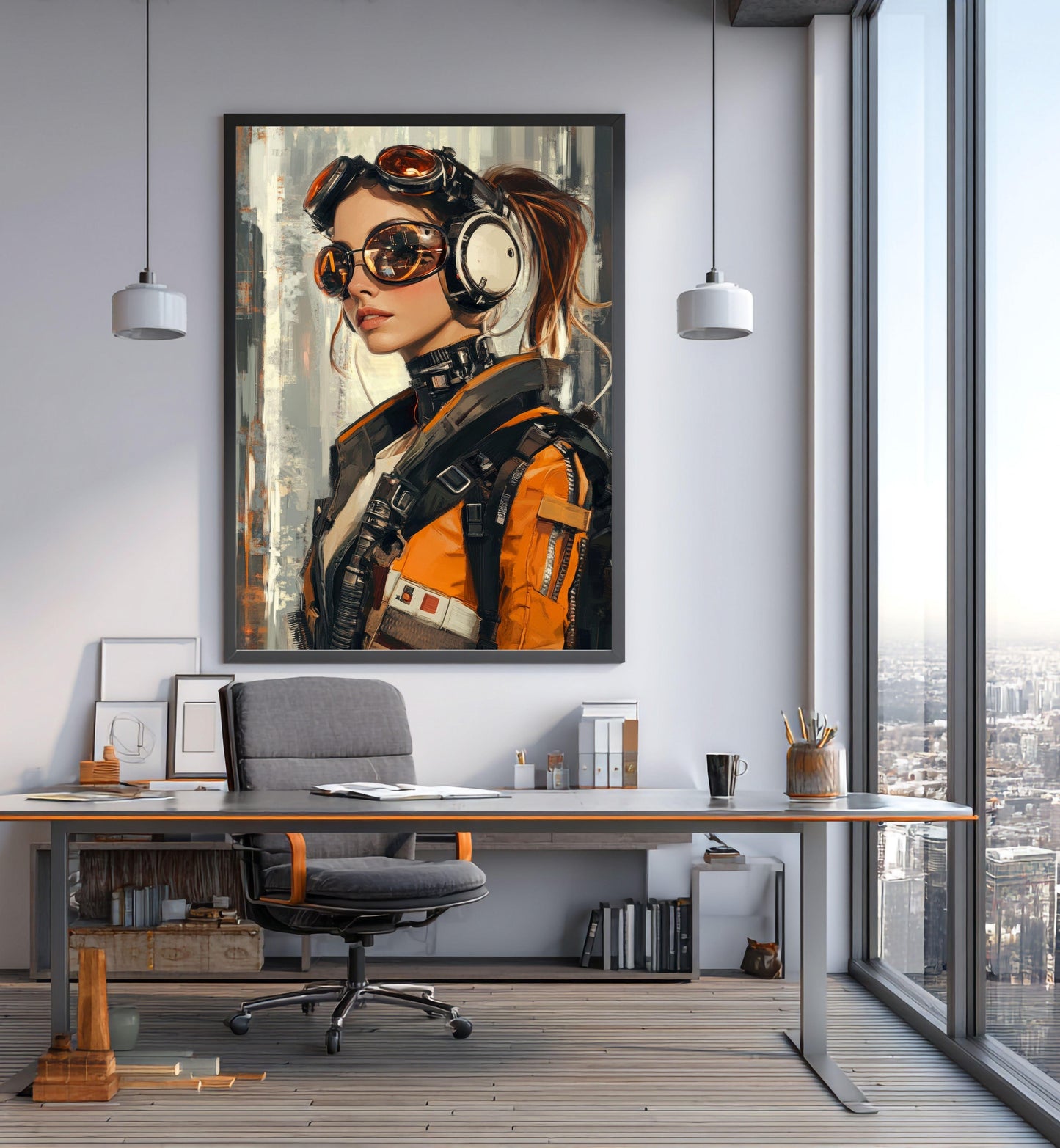 ✨ RETRO FUTUR MECHA WOMENS — Starship Series #15 - Aura Studio Déco