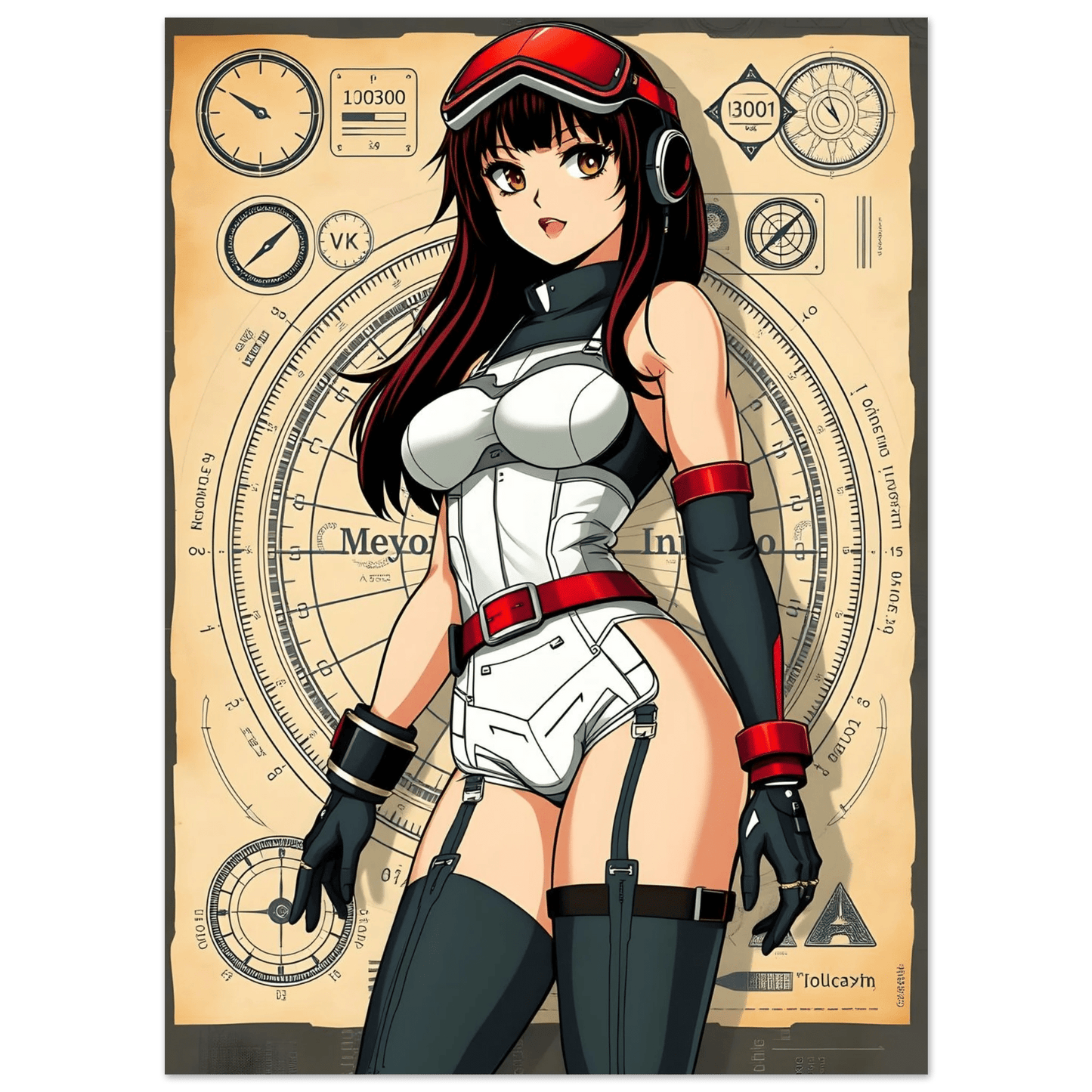🌸🪐🎀👽Création Anime Rétro Sci-Fi ☄️36 - Aura Studio Déco