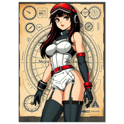 🌸🪐🎀👽Création Anime Rétro Sci-Fi ☄️36 - Aura Studio Déco