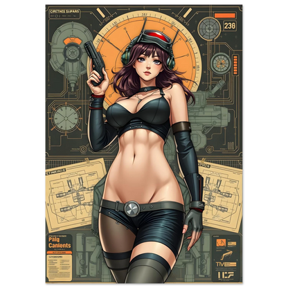 🌸🪐🎀👽Création Anime Rétro Sci-Fi ☄️7 - Aura Studio Déco