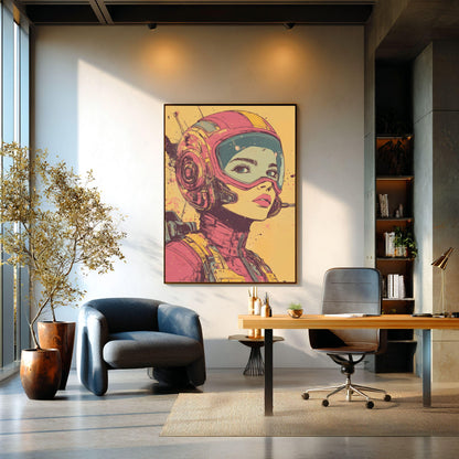 ✨ RETRO FUTUR MECHA WOMENS — Starship Series #75 - Aura Studio Déco