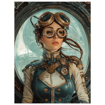✨ RETRO FUTUR MECHA WOMENS — Starship Series #40 - Aura Studio Déco
