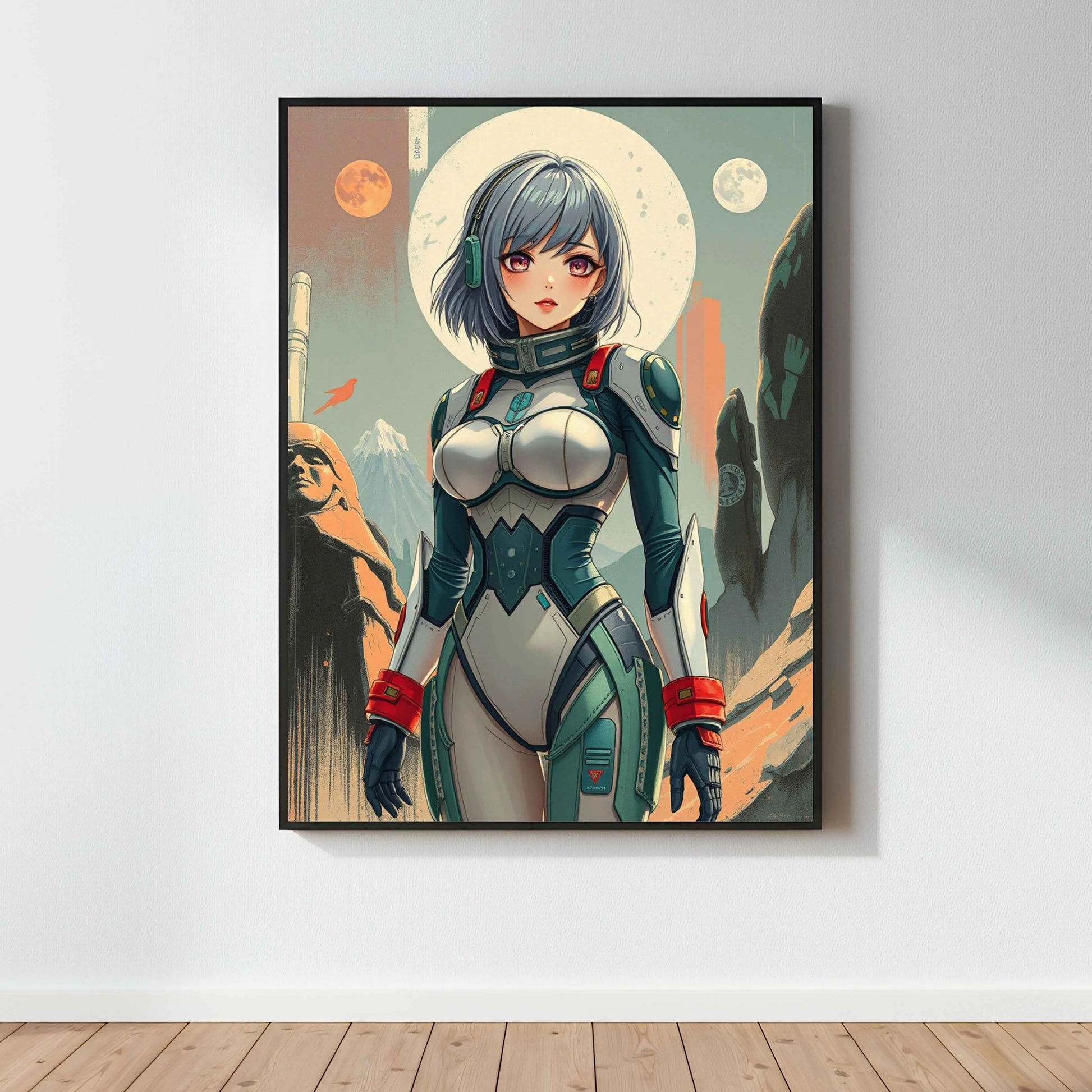 🌸🪐🎀👽Création Anime Rétro Sci-Fi ☄️21 - Aura Studio Déco