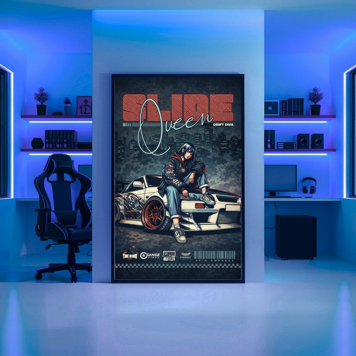 🇯🇵🎎💮🧩 Japan Anime Series — Neo Tokyo Collection #27 - Aura Studio Déco
