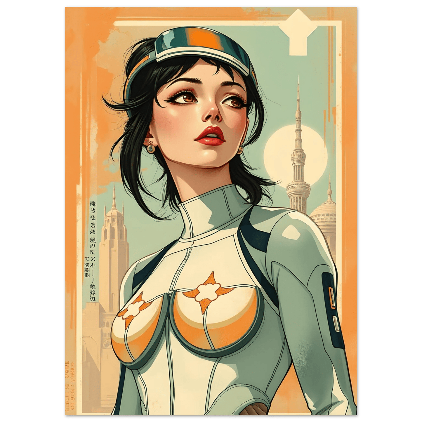 🌸🪐🎀👽Création Anime Rétro Sci-Fi ☄️33 - Aura Studio Déco
