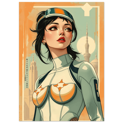 🌸🪐🎀👽Création Anime Rétro Sci-Fi ☄️33 - Aura Studio Déco
