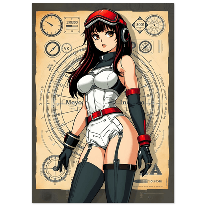 🌸🪐🎀👽Création Anime Rétro Sci-Fi ☄️36 - Aura Studio Déco