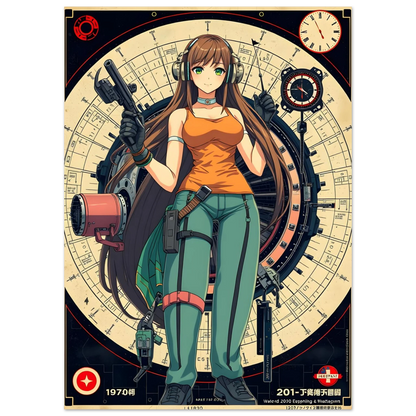 🌸🪐🎀👽Création Anime Rétro Sci-Fi ☄️14 - Aura Studio Déco