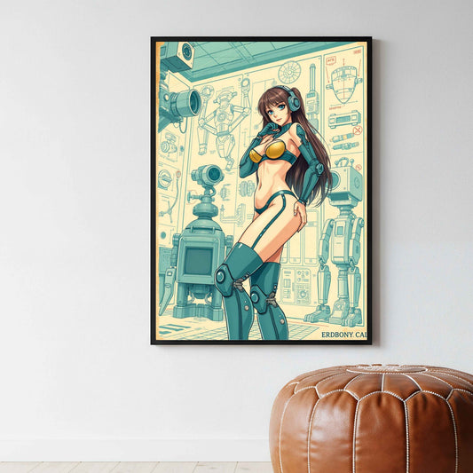 🌸🪐🎀👽Création Anime Rétro Sci-Fi ☄️37