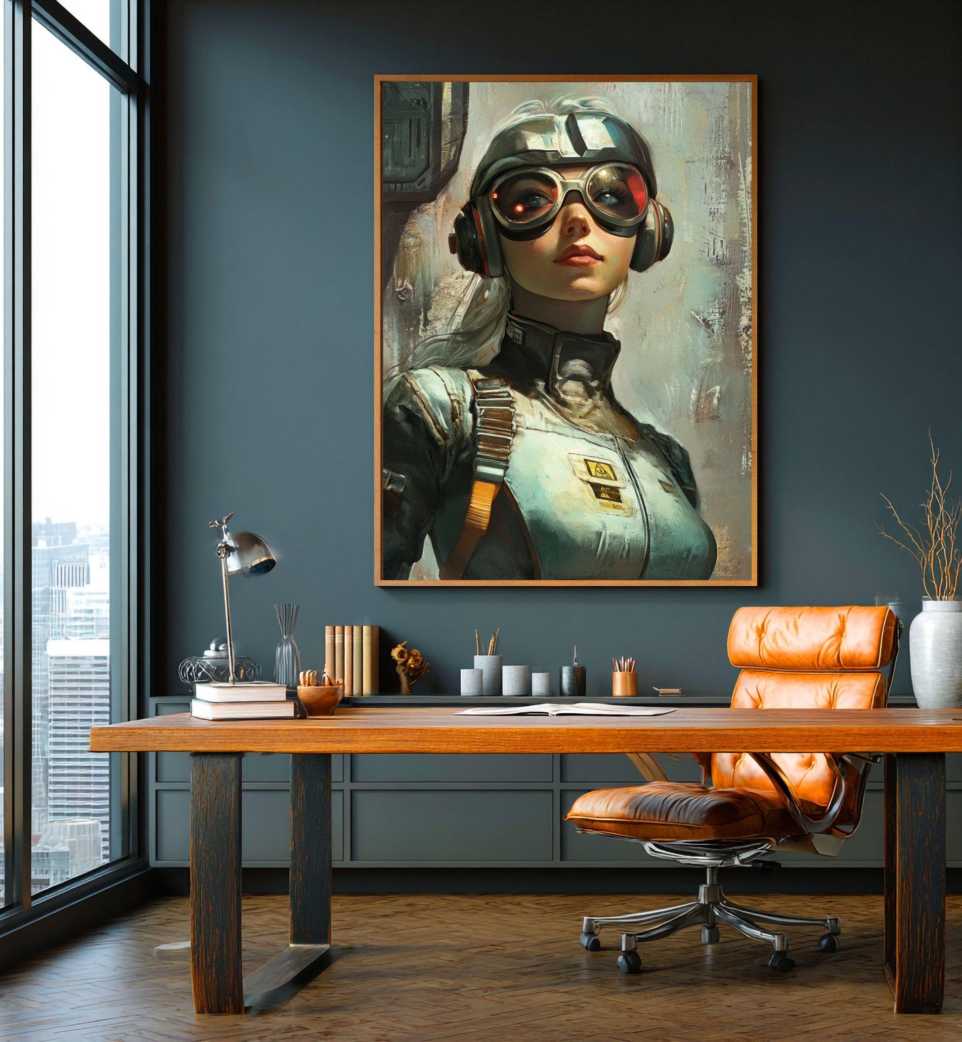 ✨ RETRO FUTUR MECHA WOMENS — Starship Series #09 - Aura Studio Déco