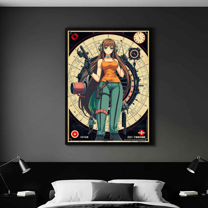 🌸🪐🎀👽Création Anime Rétro Sci-Fi ☄️14 - Aura Studio Déco