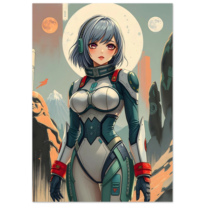 🌸🪐🎀👽Création Anime Rétro Sci-Fi ☄️21 - Aura Studio Déco
