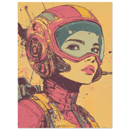 ✨ RETRO FUTUR MECHA WOMENS — Starship Series #75 - Aura Studio Déco