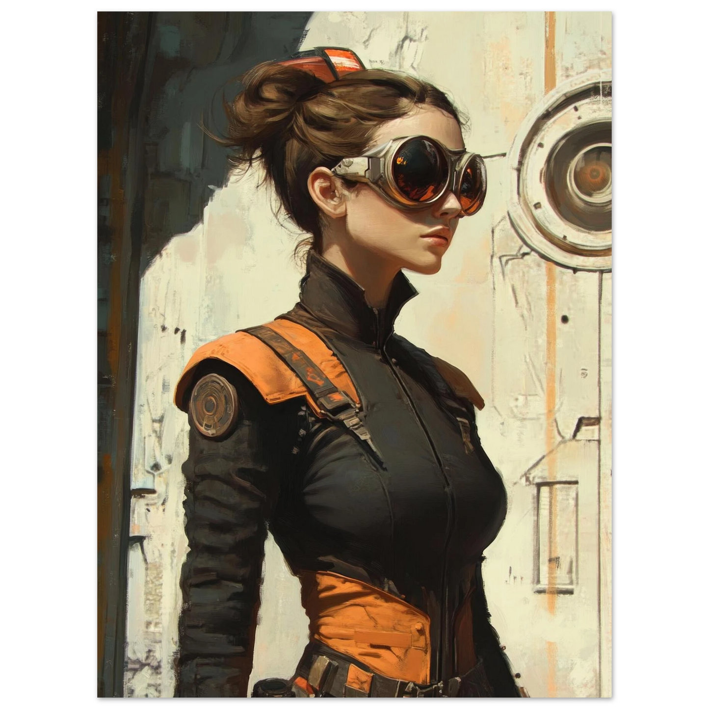 ✨ RETRO FUTUR MECHA WOMENS — Starship Series #68 - Aura Studio Déco