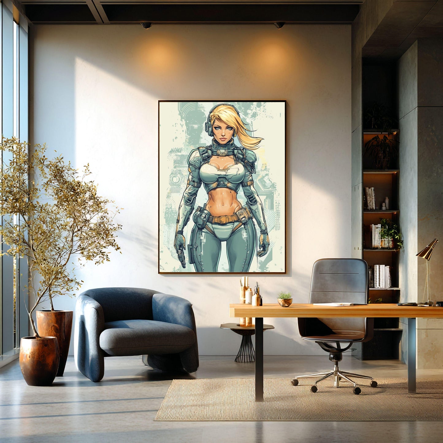 ✨ RETRO FUTUR MECHA WOMENS — Starship Series #70 - Aura Studio Déco