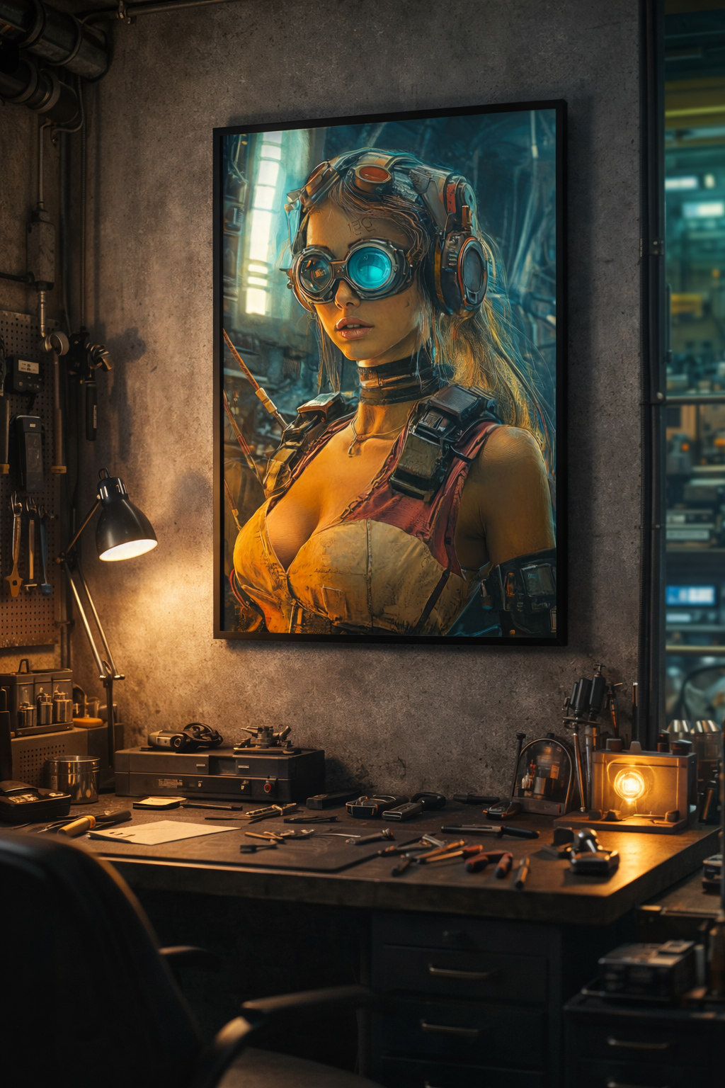 ✨ RETRO FUTUR MECHA WOMENS — Starship Series #89 - Aura Studio Déco